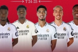 皇马4月最佳：维尼修斯、巴尔韦德、琼阿梅尼、卡马文加、贝林